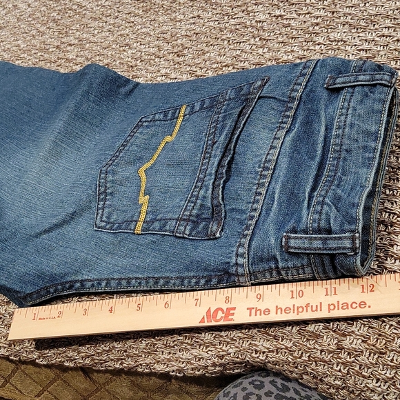 Buffalo David Britton Driven Blue Straight Leg Boys Denim Jeans Size 16 - Picture 11 of 13